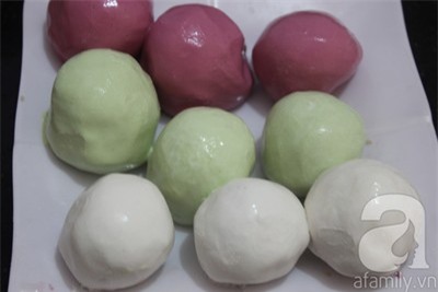 Chè trôi nước 3 màu ngon đẹp cho Tết Hàn thực 15
