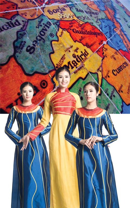 Thích thú ngắm thế giới qua tà áo dài Việt - 13