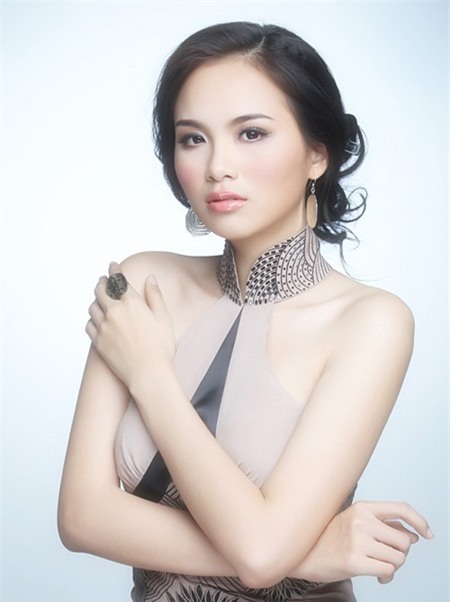 Hoa hậu Diễm Hương. Ảnh: ĐS-PL
