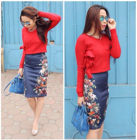 Thời trang đôi sành điệu của vợ chồng Lưu Hương Giang - 18