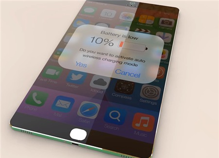 Tiếp đến là ý tưởng iPhone 6 từ ConceptsiPhone. Thiết kế gần giống hệt của SCAVids: cũng thân máy siêu mỏng, nhiều màu sắc.