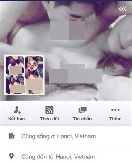 Lại một nữ sinh Hà Nội bị hack facebook, tung ảnh nude 2