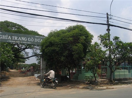 Nghĩa trang Gò Dưa, nơi