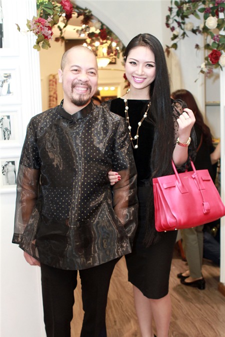 NTK Đức Hùng và Ngọc Anh - Hoa hậu Các dân tộc Việt Nam 2013.