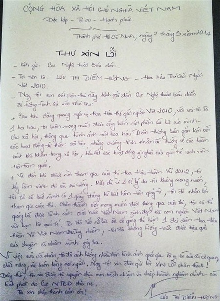 Khi hoa hậu viết thư xin lỗi - 8