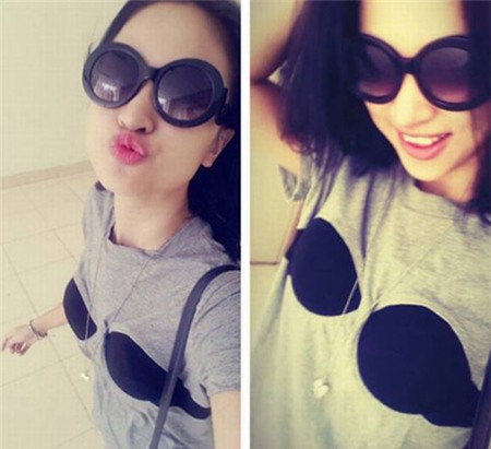 Sao Việt nhí nhố diện áo thun họa tiết độc - 1