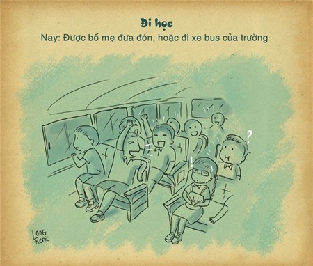 Những khác biệt thú vị điển hình giữa trẻ em xưa và nay 10