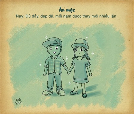 Những khác biệt thú vị điển hình giữa trẻ em xưa và nay 14