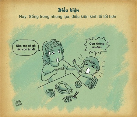 Những khác biệt thú vị điển hình giữa trẻ em xưa và nay 2