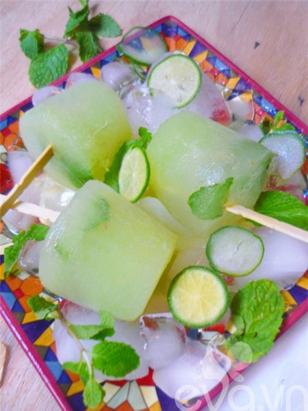 Giải nhiệt với kem chanh, dưa chuột - 11