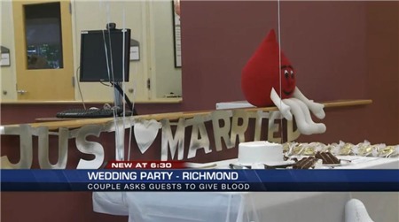 Cô dâu, chú rể yêu cầu khách dự tiệc hiến máu thay quà cưới 3