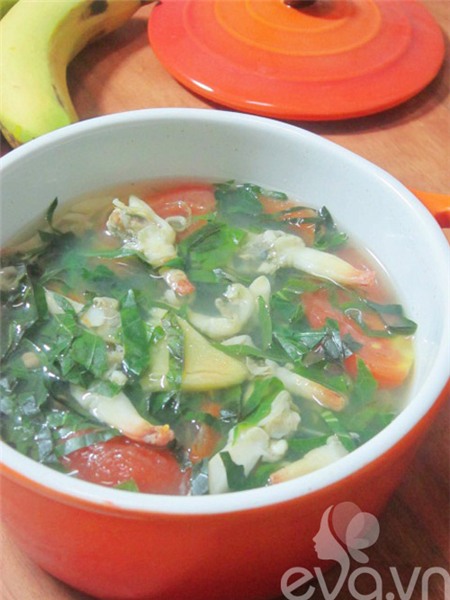 Canh tu hài nấu lá lốt thơm ngon - 9