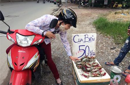 cua, ghẹ, giá-rẻ, siêu-rẻ, bán, vỉa-hè, Hà-Nội, Trung-Quốc, Cà-Mau