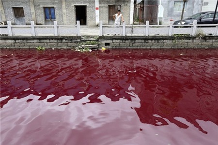 Những nguồn nước ô nhiễm khủng khiếp ở Trung Quốc