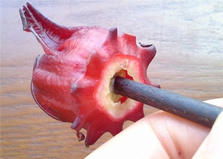 Cách ngâm hoa atiso đỏ làm nước uống - 4