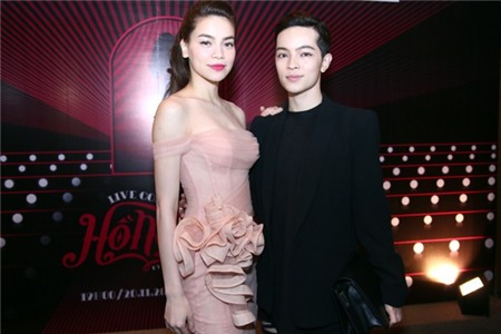 Cường Đô La quay clip chúc mừng Hồ Ngọc Hà nhân Live Concert 12