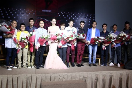 Cường Đô La quay clip chúc mừng Hồ Ngọc Hà nhân Live Concert 18