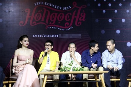 Cường Đô La quay clip chúc mừng Hồ Ngọc Hà nhân Live Concert 5