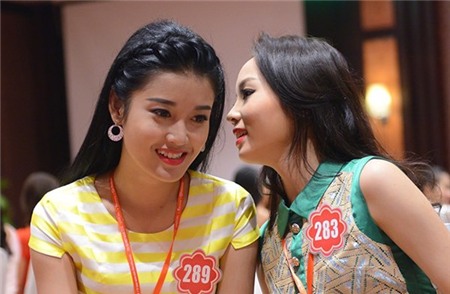 Hoa hau Nguyen Cao Ky Duyen va A hau Huyen My