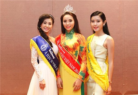 Hoa hau Nguyen Cao Ky Duyen va A hau Huyen My