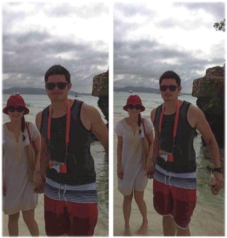 'Cặp tiên đồng ngọc nữ Phillipines' khoe ảnh trăng mật cực lãng mạn