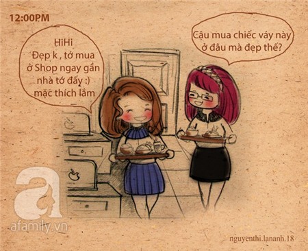 12 giờ đối nghịch - quý cô công sở thanh lịch và bà nội trợ đầu bù, tóc rối 11