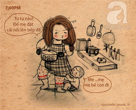 12 giờ đối nghịch - quý cô công sở thanh lịch và bà nội trợ đầu bù, tóc rối 2