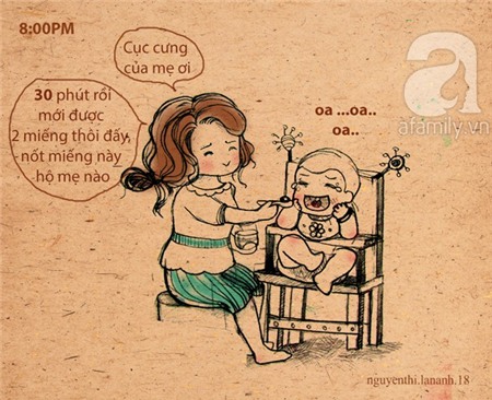 12 giờ đối nghịch - quý cô công sở thanh lịch và bà nội trợ đầu bù, tóc rối 4