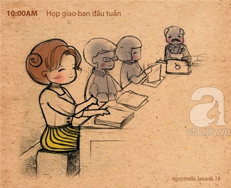 12 giờ đối nghịch - quý cô công sở thanh lịch và bà nội trợ đầu bù, tóc rối 7