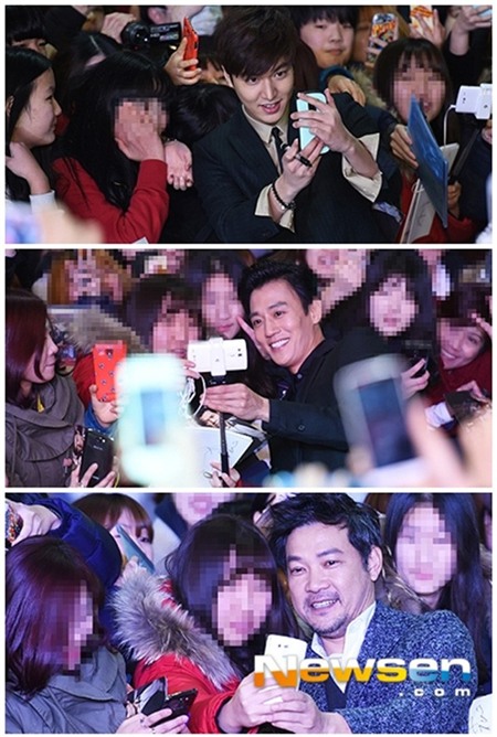 Gangnam Blues là tác phẩm điện ảnh đầu tiên mà Lee Min Ho đóng vai chính, anh vào vai một tay giang hồ cùng với người bạn thân do Kim Rae Won thể hiện. Nam diễn viên 27 tuổi được kỳ vọng sẽ làm nên chuyện tại phòng vé đầu năm 2015. Bộ phim thuộc series phim về giới giang hồ của đạo diễn Yoo Ha thực hiện vài năm nay và được xếp hạng phim 19+.