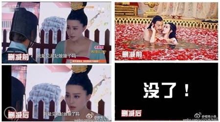 Đài Loan chiếu Võ Tắc Thiên không cắt bỏ cảnh hở ngực