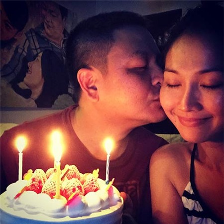 Kim Hiền đón sinh nhật ngọt ngào sau tin vui có bầu - 2