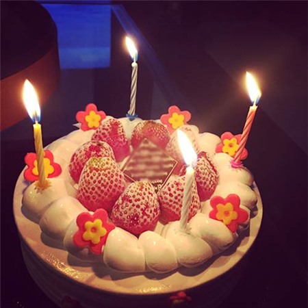 Kim Hiền đón sinh nhật ngọt ngào sau tin vui có bầu - 4