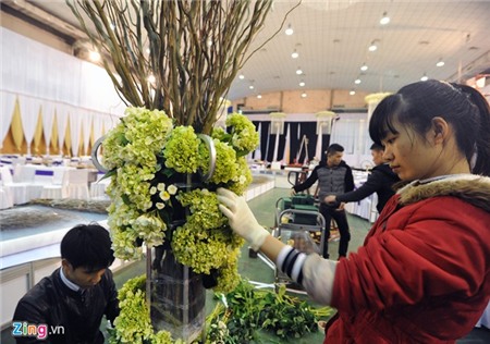 Trang trí tiệc cưới Tâm Tít hết nửa tỷ đồng