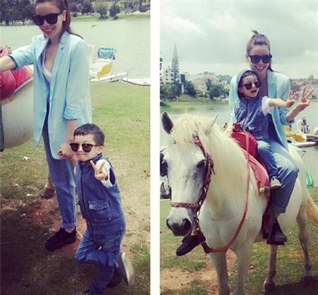 Tuyển tập quần jeans chất lừ của con trai Hồ Ngọc Hà - 14