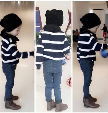 Tuyển tập quần jeans chất lừ của con trai Hồ Ngọc Hà - 5