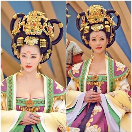 Sốc với mặt mộc nhăn nheo và quầng thâm của dàn mỹ nhân Võ Tắc Thiên 8