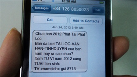 Xử phạt, tin nhắn rác, Bộ trưởng Bộ TT&TT