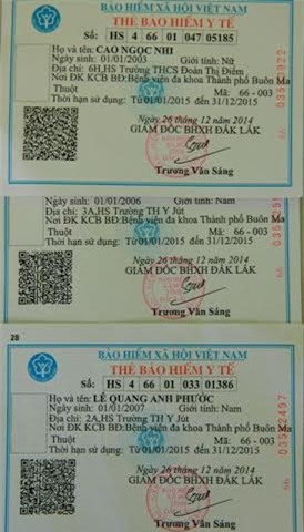 bảo hiểm y tế, sai ngày sinh, khám chữa bệnh, Buôn Ma Thuột