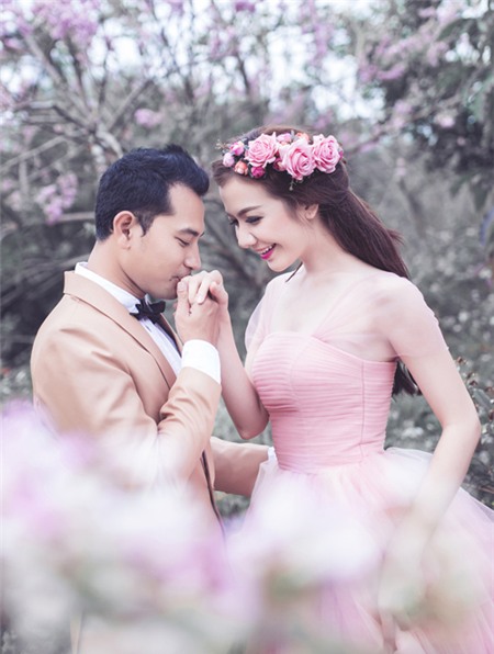 Những tấm hình cưới đẹp nhất của Huỳnh Đông và Ái Châu