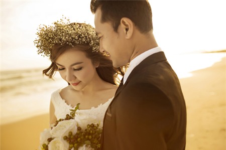 Những tấm hình cưới đẹp nhất của Huỳnh Đông và Ái Châu