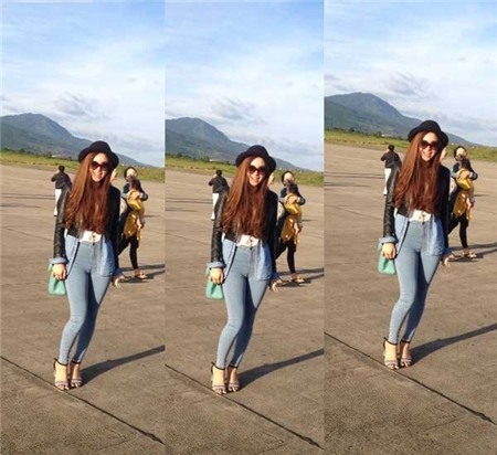 1 áo khoác da, 10 cách mix thú vị của Minh Hằng