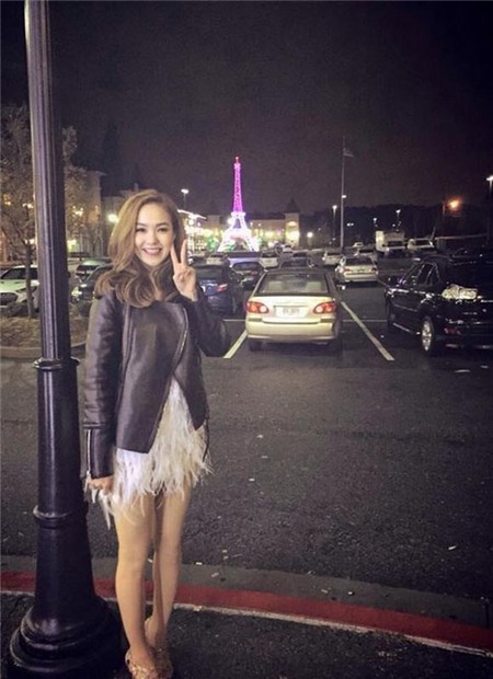 1 áo khoác da, 10 cách mix thú vị của Minh Hằng