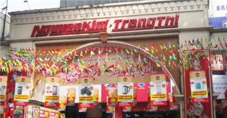 Trung tâm điện máy Nguyễn Kim tại Tràng Thi (Hà Nội).