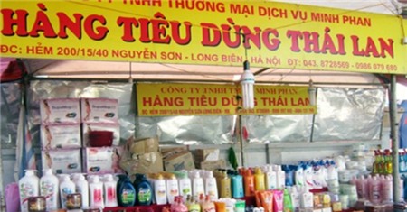 Hàng Thái Lan đang được 