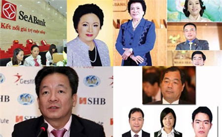 ngân-hàng, thâu-tóm, sáp-nhập, hợp-nhất, tái-cấu-trúc, tái-cơ-cấu, Vietcombank, SaigonBank, Vietinbank, OceanBank, PGBank, BIDV, MHB, Southern Bank, Sacombank, GPBank, LienVietPostBank, NamA Bank, Maritime Bank, MDB, Hà-Văn-Thắm, Đặng-Thành-Tâm, Navibank