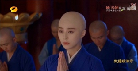 “Võ Tắc Thiên” Phạm Băng Băng cạo trọc đầu vẫn đẹp thoát tục 4