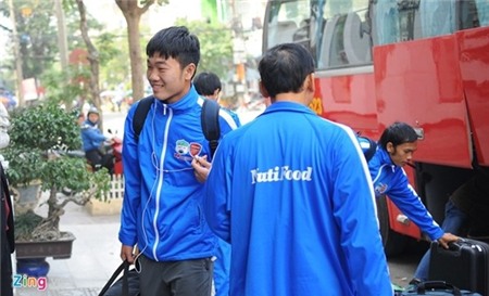 Đội bóng của bầu Đức lặng lẽ có mặt tại Hải Phòng 1