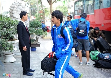 Đội bóng của bầu Đức lặng lẽ có mặt tại Hải Phòng 2