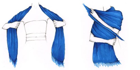 7 cách quàng khăn quyến rũ nhất mùa Đông này - 9